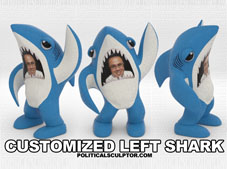 Customized Left Shark