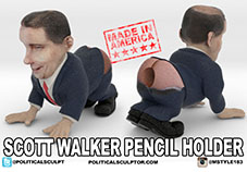 Scott Walker Pencil Holder